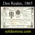 Billetes 1865
